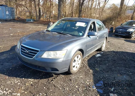 2010 Hyundai Sonata Gls z USA, uszkodzony, nr VIN 5NPET4AC8AH619415